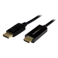 CABLE ADAPTADOR DE 1M DISPLAYPORT A HDMI - COLOR NEGRO - ULTRA HD 4K - STARTECH.COM MOD. DP2HDMM1MB CABLE ADAPTADOR DE 1M DISPLAYPORT A HDMI - COLOR NEGRO - ULTRA HD 4K - STARTECH.COM MOD. DP2HDMM1MB